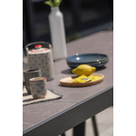 Paris Prix Table De Jardin Extensible En Céramique "Stockholm" 200-300cm Gris Anthracite