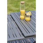 Paris Prix Table De Jardin Extensible "Floride" 180-240cm Gris Anthracite