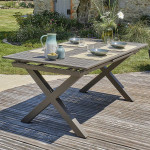 Paris Prix Table De Jardin Extensible "Floride" 180-240cm Quartz