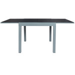 Paris Prix Table De Jardin Extensible "Haria" 80-160cm Gris