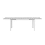 Paris Prix Table De Jardin Extensible "Levels" 160-240cm Blanc