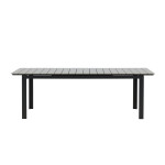 Paris Prix Table De Jardin Extensible "Levels" 229-310cm Noir