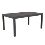 paris prix Table de Jardin Extensible "Marbella" 160-240cm Noir