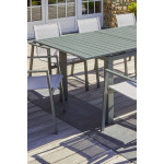 Paris Prix Table De Jardin Extensible "Miami" 180-240cm Kaki