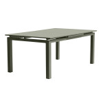 paris prix Table de jardin Extensible "Miami" 180-240cm Kaki