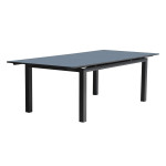paris prix Table de jardin Extensible "Miami" 240-300cm Gris Anthracite