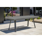 Paris Prix Table De Jardin Extensible "Stockholm" 200-300cm Gris Anthracite