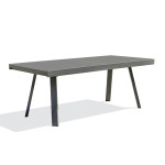 paris prix Table de Jardin Extensible "Stockholm" 200-300cm Gris Anthracite