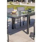 Paris Prix Table De Jardin Extensible "Tolede" 135-270cm Gris Anthracite