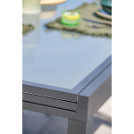 Paris Prix Table De Jardin Extensible "Tolede" 135-270cm Gris Anthracite