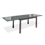 paris prix Table de Jardin Extensible "Tolede" 135-270cm Gris Anthracite