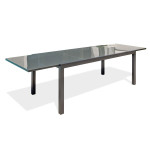 paris prix Table de Jardin Extensible "Tolede" 200-300cm Gris Anthracite