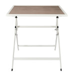 Paris Prix Table De Jardin Pliable "Barcelone" 70cm Beige