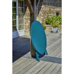 Paris Prix Table De Jardin Pliante "Marius" 110cm Bleu Canard