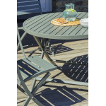Paris Prix Table De Jardin Pliante "Marius" 110cm Kaki