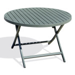 paris prix Table de Jardin Pliante "Marius" 110cm Kaki