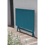 Paris Prix Table De Jardin Pliante "Marius" 140cm Bleu Canard