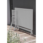 Paris Prix Table De Jardin Pliante "Marius" 140cm Gris