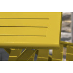 Paris Prix Table De Jardin Pliante "Marius" 140cm Moutarde