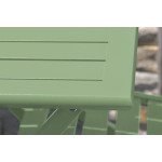 Paris Prix Table De Jardin Pliante "Marius" 140cm Vert Lagune