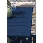 Paris Prix Table De Jardin Pliante "Marius" 70cm Bleu Marine