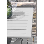 Paris Prix Table De Jardin Pliante "Marius" 70cm Gris