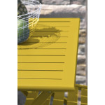 Paris Prix Table De Jardin Pliante "Marius" 70cm Moutarde