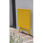 Paris Prix Table De Jardin Pliante "Marius" 70cm Moutarde