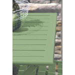 Paris Prix Table De Jardin Pliante "Marius" 70cm Vert Lagune