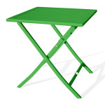 paris prix Table de Jardin Pliante "Marius" 70cm Vert Prairie