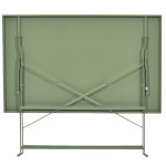 Paris Prix Table De Jardin Pliante "Palerme" 110cm Kaki