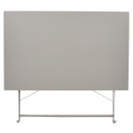 Paris Prix Table De Jardin Pliante "Palerme" 110cm Taupe