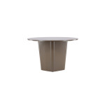 Paris Prix Table De Jardin Ronde "Santa Fe" 120cm Marron