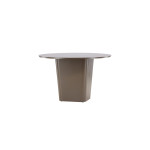 Paris Prix Table De Jardin Ronde "Santa Fe" 120cm Marron