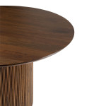 Paris Prix Table De Repas Design En Bois "Vincent" 120cm Marron