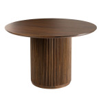 paris prix Table de Repas Design en Bois "Vincent" 120cm Marron