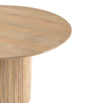 Paris Prix Table De Repas Design En Bois "Vincent" 120cm Naturel