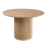 paris prix Table de Repas Design en Bois "Vincent" 120cm Naturel