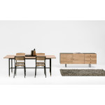 Paris Prix Table De Repas Design "Jugend" 200cm Chêne