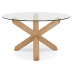 Paris Prix Table De Repas Design "Nobao" 130cm Naturel