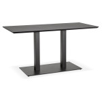 paris prix Table de Repas Design "Phoenix" 150cm Noir