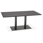 paris prix Table de Repas Design "Phoenix" 180cm Noir