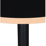 Paris Prix Table De Repas Design "Polanzia" 80cm Noir