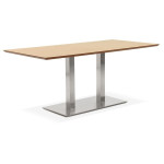 Paris Prix Table De Repas Design "Samba" 180cm Naturel