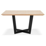 Paris Prix Table De Repas Design "Wimona" 140cm Frêne & Noir