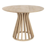 paris prix Table de Repas en Bois "Connie" 110cm Naturel