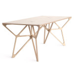 Paris Prix Table De Repas En Bois Design "Almost" 170cm Naturel