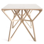 Paris Prix Table De Repas En Bois Design "Almost" 170cm Naturel