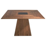 Paris Prix Table De Repas En Bois "Lucia" 150cm Noyer