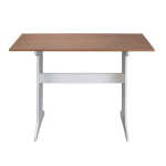 Paris Prix Table De Repas En Bois "Terland" 110cm Blanc